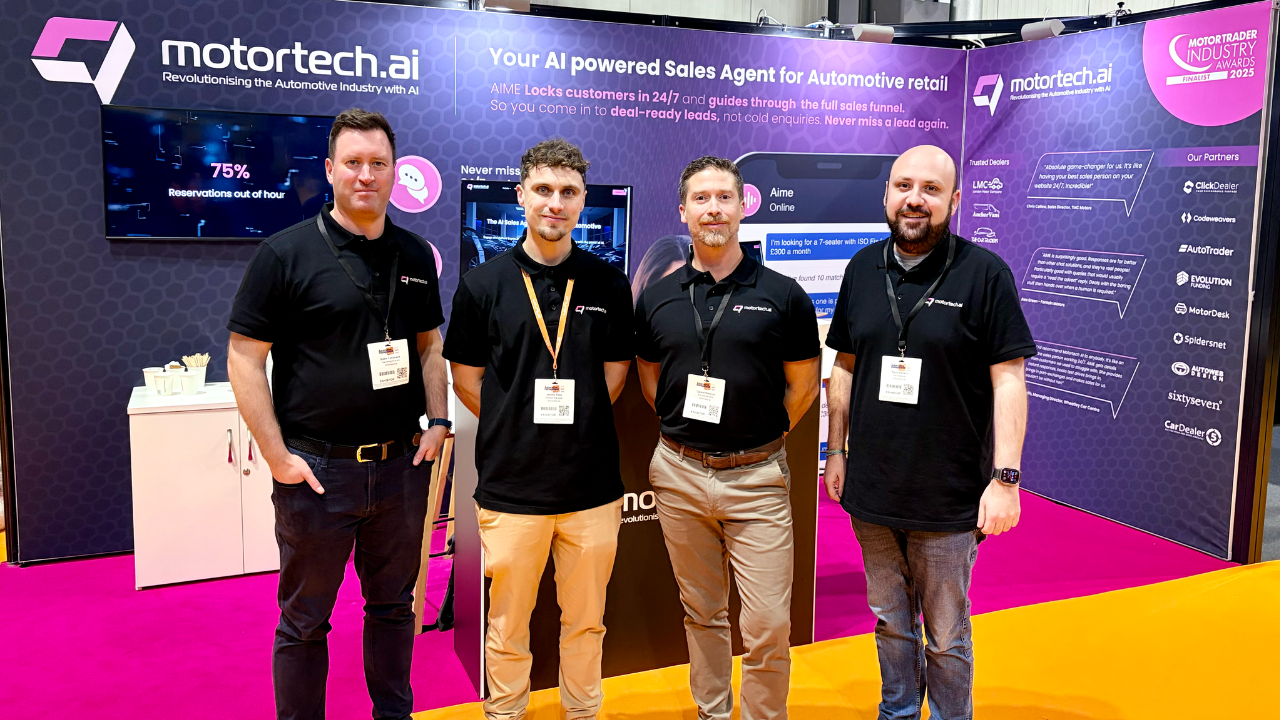 Motortech.ai team at AM Live